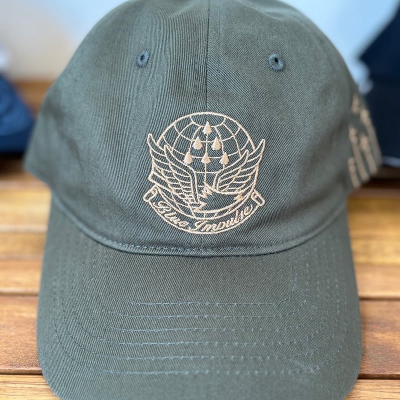 S+ロゴ キャップ ブルー リス刺繍 ブルーインパルス】刺繍キャップ 航空自衛隊 陸上自衛隊 飛行機