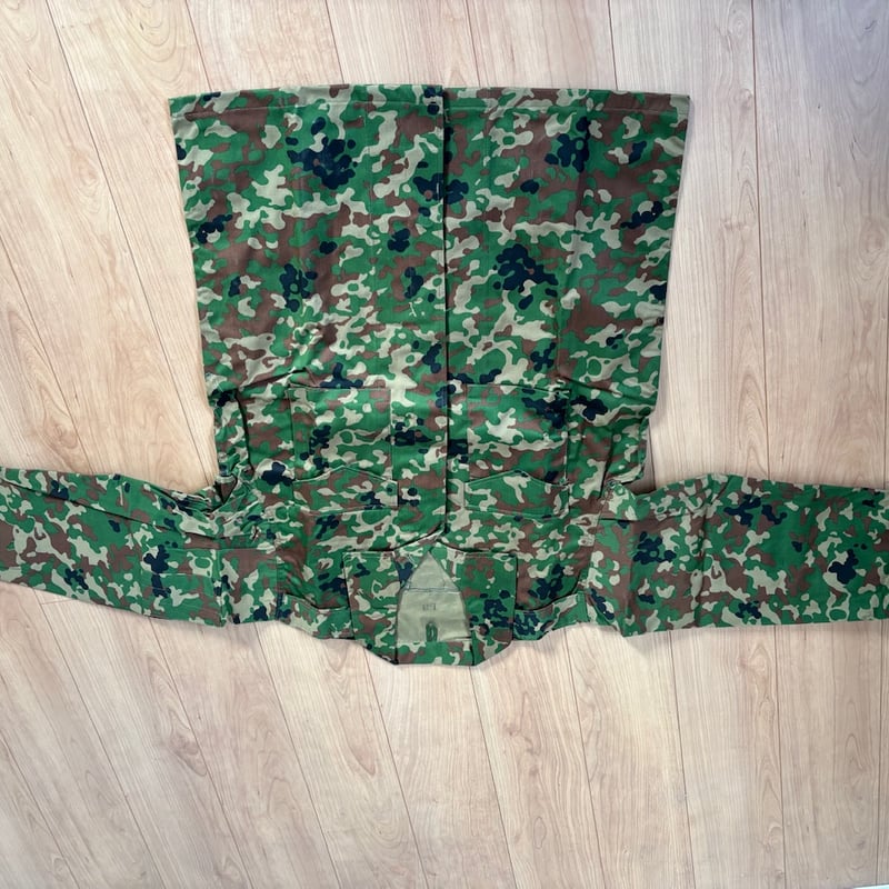 作業服】陸上自衛隊 迷彩 ベルト付 レア 日本製 再入荷なし