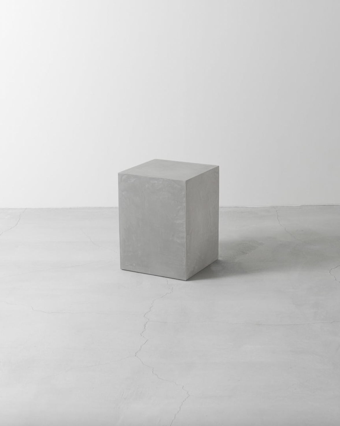 ライトグレー】ディスプレイブロック01(W20×D20cm/H40〜80cm ライトグレー】ディスプレイブロック01(W20×D20cm/H40〜80cm