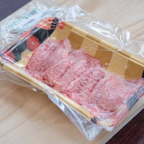 美星黒毛和牛　特上カルビ100g
