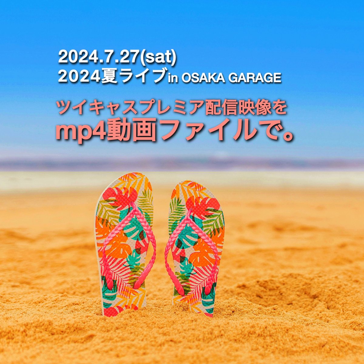 2024夏ライブin OSAKA GARAGE | NISHI TSUKASA DIGITAL