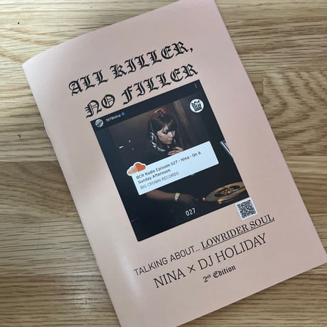 Talking about...Lowrider Soul Nina × DJ Holiday ZINE
