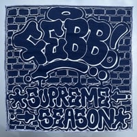 febb SUPREME SEASON HOODIE BLACK （10.0 Oz / 裏起毛