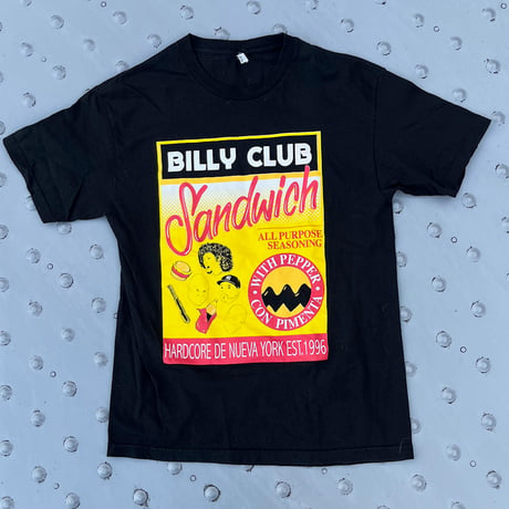 BILLY CLUB SANDWICH all purpose seasoning T-SHIRTS ( USED )