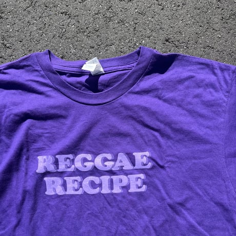 DJ HOLIDAY REGGAE RECIPE T-SHIRTS PURPLE 1
