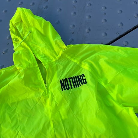 NOTHING packable nylon pullover jkt ( USED )