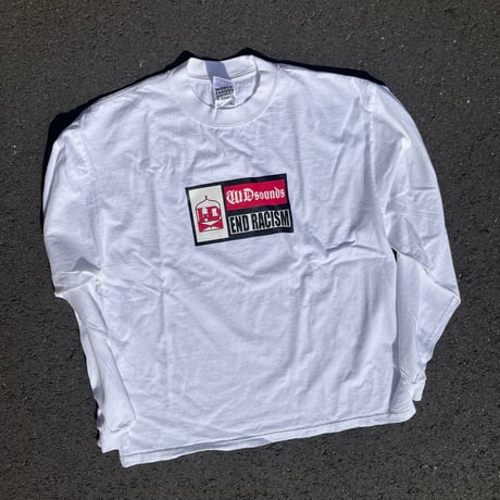 WDsounds END RACISM LONG SLEEVE T-SHIRTS