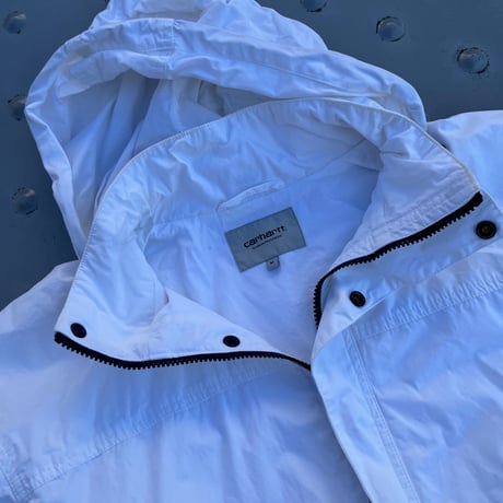 CARHARTT WIP COASTAL JKT WHITE  M size ( USED )