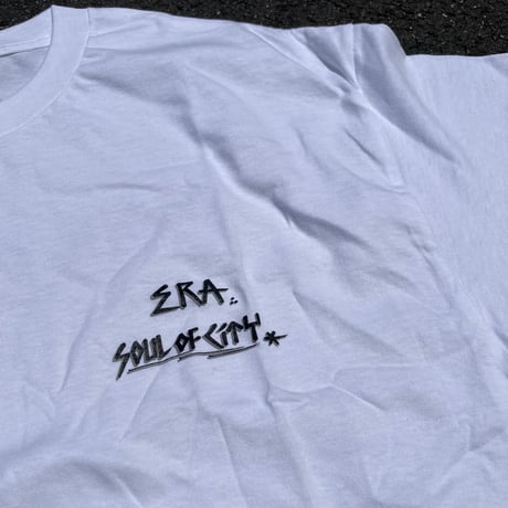ERA soul of city T-SHIRTS  WHITE