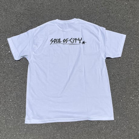 ERA soul of city T-SHIRTS  WHITE