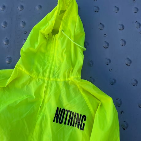 NOTHING packable nylon pullover jkt ( USED )