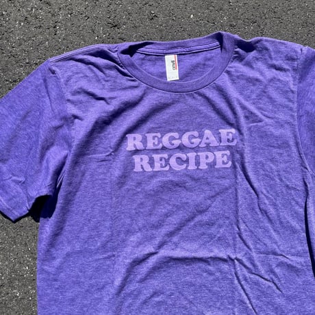 DJ HOLIDAY REGGAE RECIPE T-SHIRTS PURPLE MARBLE 2