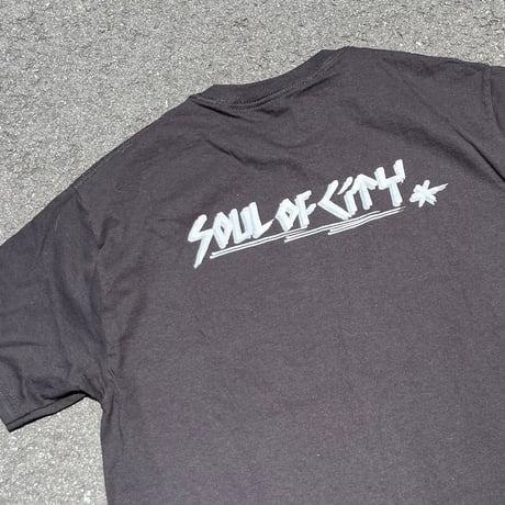 ERA soul of city T-SHIRTS BLACK