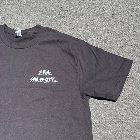 ERA soul of city T-SHIRTS BLACK