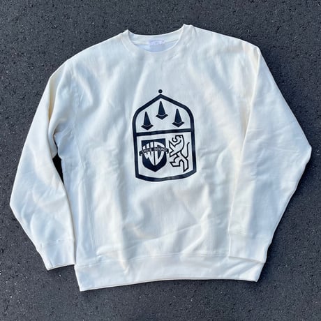 WDsounds TRUE SOUNDS CREWNECK SWEAT NATURAL XXL size