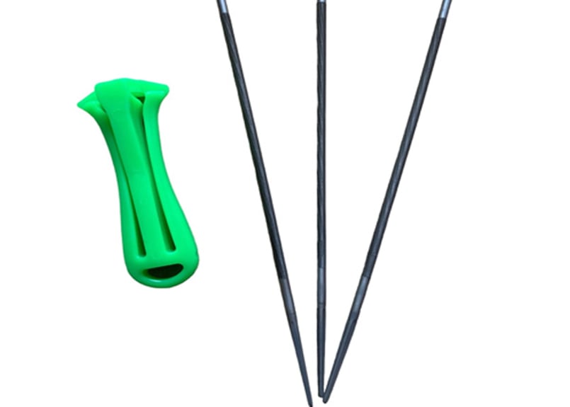 FUJIMI ヤスリハンドル セット 4mm 4.8mm ソーチェーン チェンソー 替