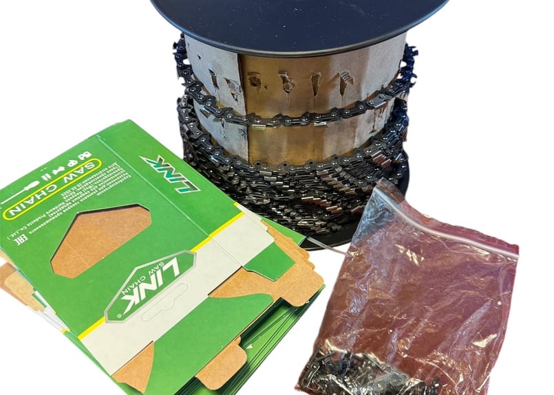 リール ソーチェン(チェンソー用替刃)100フィート巻 63B100R 箱重量