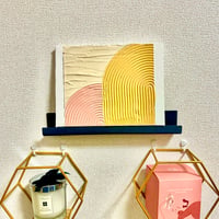 ☆世界にひとつ☆Ocean Wave||珪藻土使用のテクスチャーアート | Art