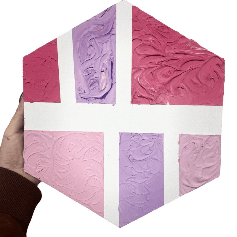 ♡世界にひとつ♡テクスチャーアート | Art of ARP || Art Creator