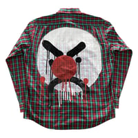 Liter"no name"長袖チェックシャツsize L④