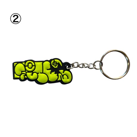 LITER Rubber Keychain⚫︎3色展開