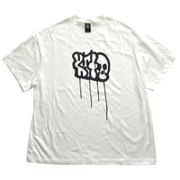 KATOプリントTシャツ白③◉ステッカー&パッチ付き