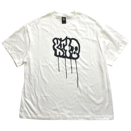 KATOプリントTシャツ白③◉ステッカー&パッチ付き