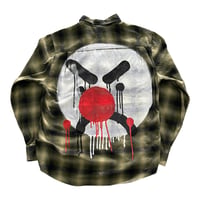 Liter"no name"チェックネルシャツ①size L