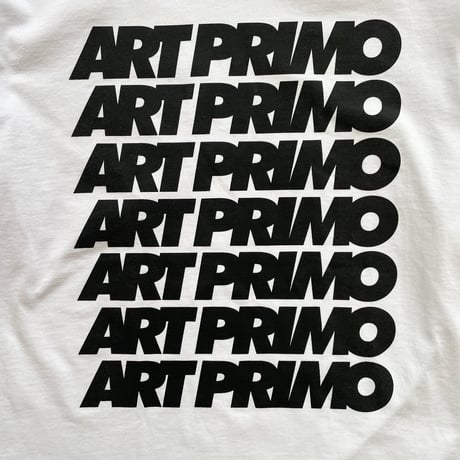 Art Primoクロップド丈Tシャツ白