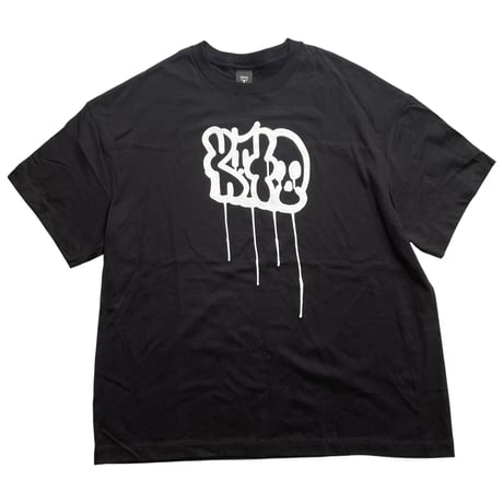 KATOプリントTシャツ黒③◉ステッカー&パッチ付き