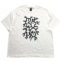 KATOプリントTシャツ白① ◉ステッカー&パッチ付き