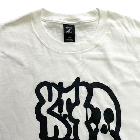 KATOプリントTシャツ白③◉ステッカー&パッチ付き