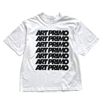 Art Primoクロップド丈Tシャツ白