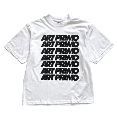 Art Primoクロップド丈Tシャツ白