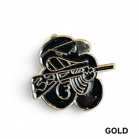 Ralph "HARD R" Pin Badge●2色展開