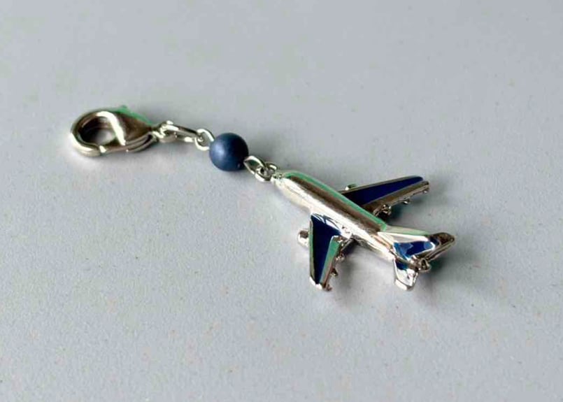 ファスナーチャーム14 飛行機 | on.cloud.9 オンクラウドナイン