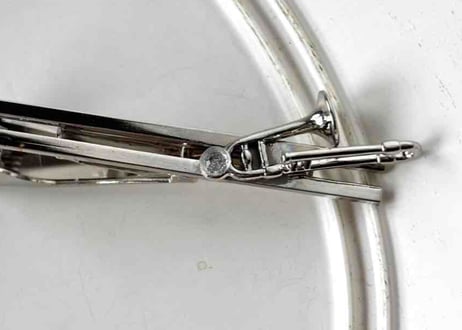 ネクタイピン08 トロンボーンsilver