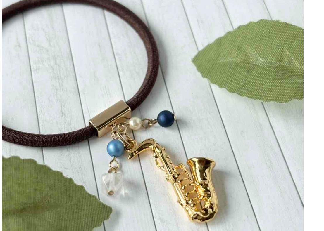 ヘアゴム No.9 ヘアゴム13 サックス-2 | on.cloud.9 オンクラウドナイン