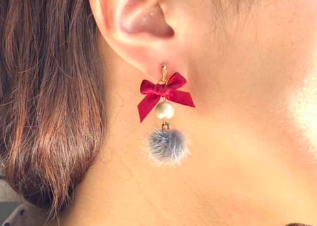 ボールピアス05（イヤリング変更可）