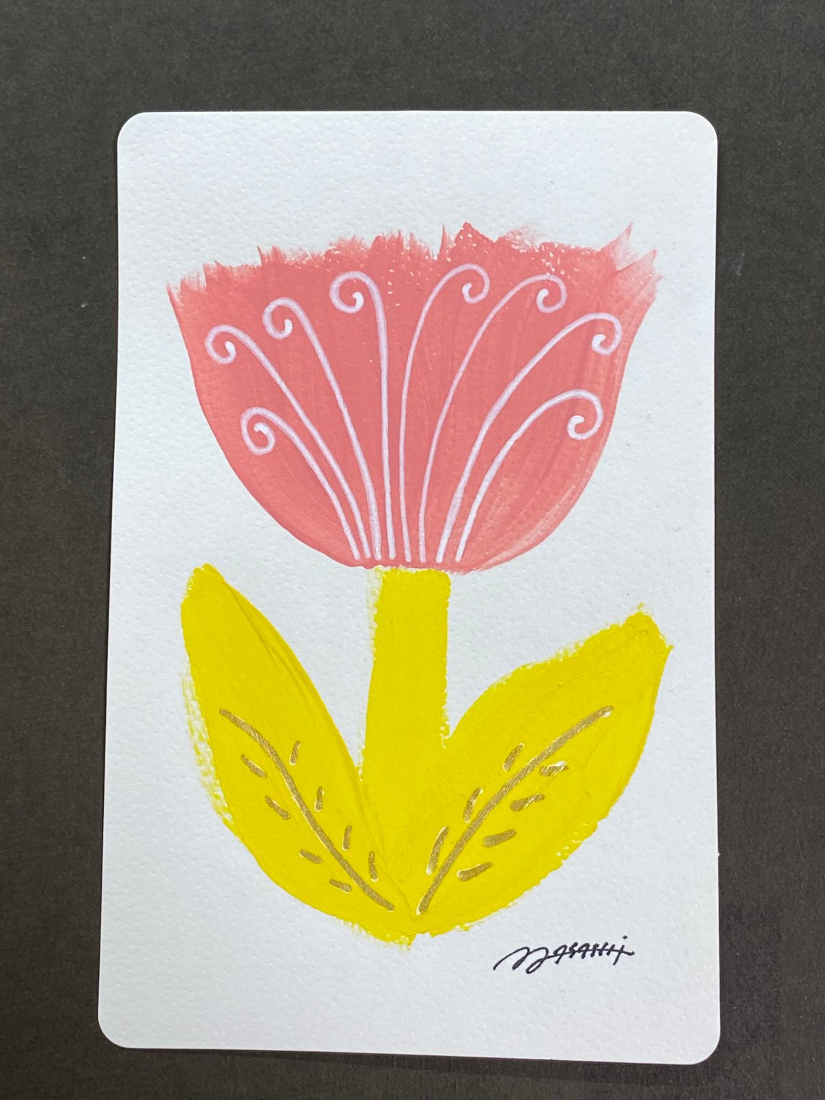 絵画 花 フラワー （8） Flower No.8 | STUDIO MOTOZUTSUMI PICTURE SHOP