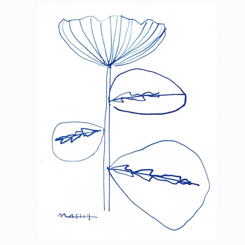 FLOWER/#7 ガラスペン画 | STUDIO MOTOZUTSUMI PICTURE FLOWER/#7 ガラスペン画 | STUDIO MOTOZUTSUMI PICTURE
