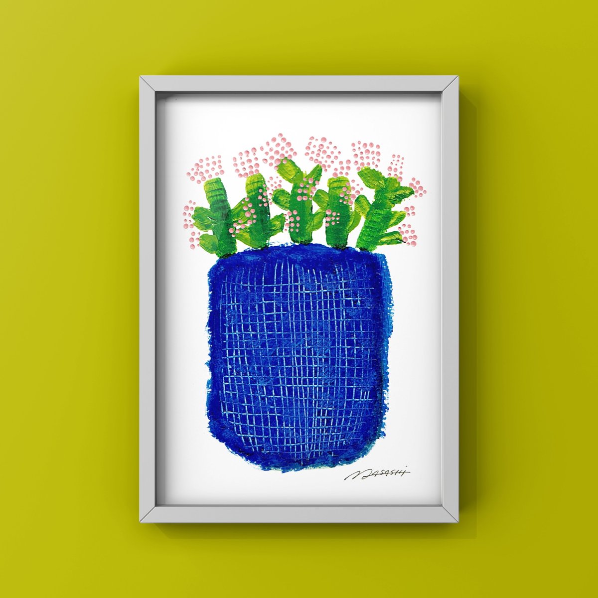 花の絵画 Flower No.18 | STUDIO MOTOZUTSUMI PICTURE SHOP