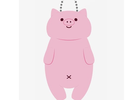 【先行予約、目標額達成後製造】モンブーちゃんぬいぐるみマスコットキーチェーン
