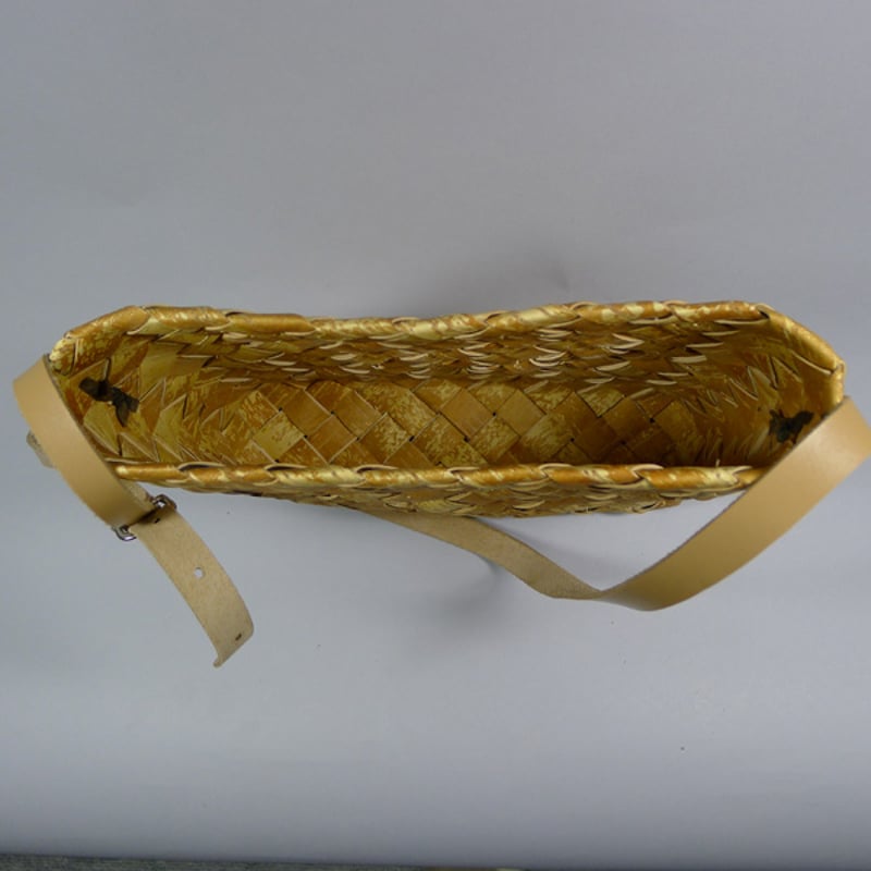 白樺 ショルダーバッグ A-type (天面編み込み縁なし） | +++ FIKA +++