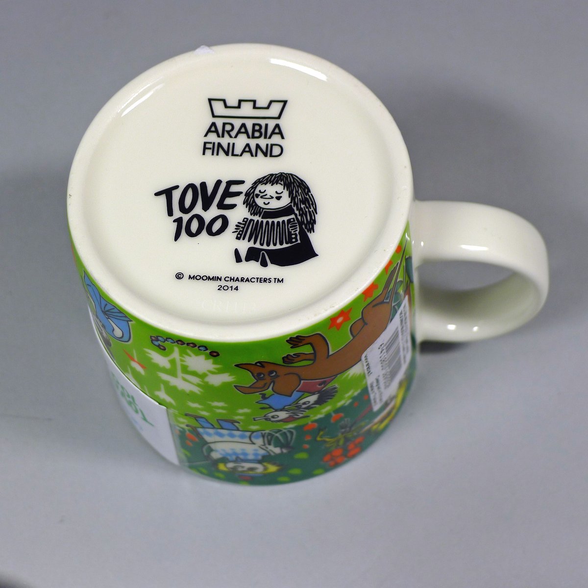 ♡限定品/未使用 メガネ付き Arabia アラビア ムーミン マグ トーベ