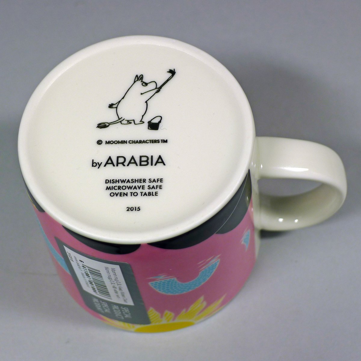 ♡限定品/未使用 Arabia アラビア スウェーデン限定 ムーミンマグ 2015