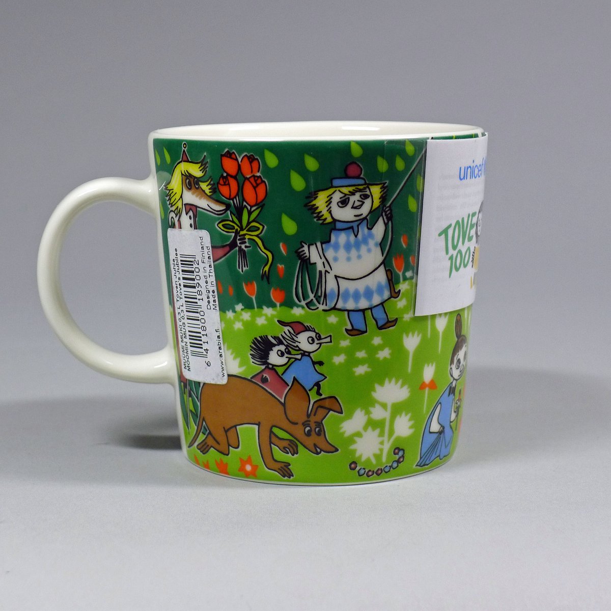 ♡限定品/未使用 メガネ付き Arabia アラビア ムーミン マグ トーベ