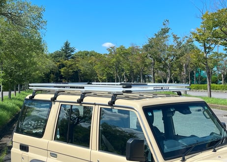 EIGHT BIRD アルミ製ルーフラック（タイプL）LIMITED-EDITION 全長22