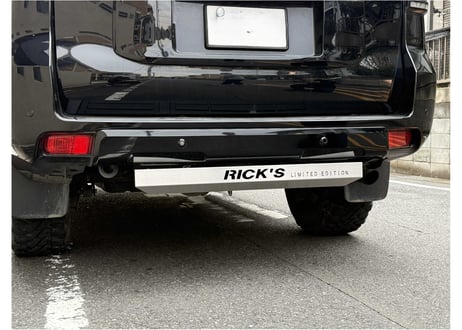 リミテッドチトセ　リアバンパーカバー　黒 リミテッドチトセ】RICK'S リヤバンパーカバー（バックソナー無し車