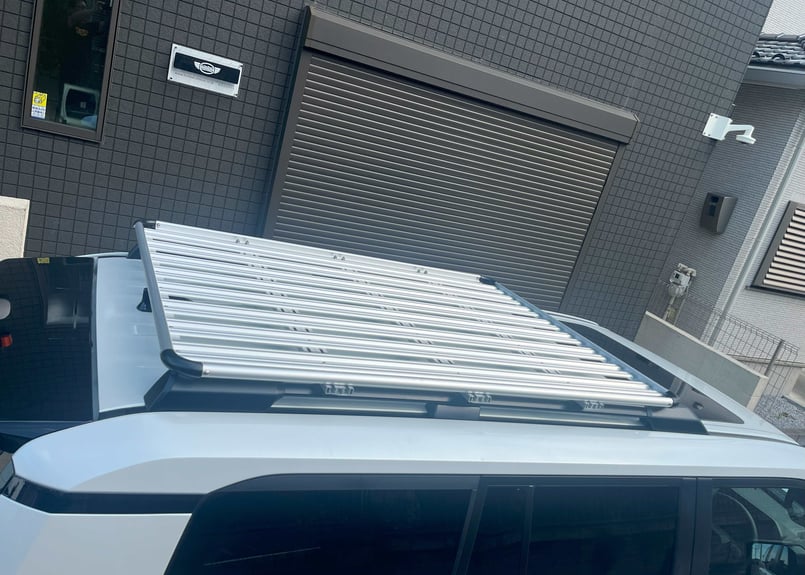 EIGHT BIRD アルミ製ルーフラック（タイプF）全長160cm ランクル250